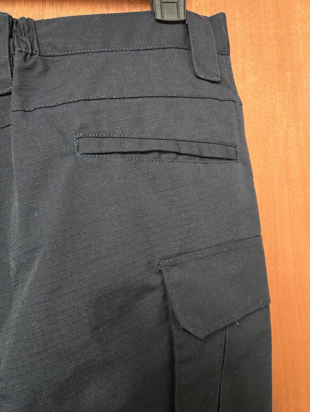 Men's Navy Cargo Pants with Multiple Utility Pockets